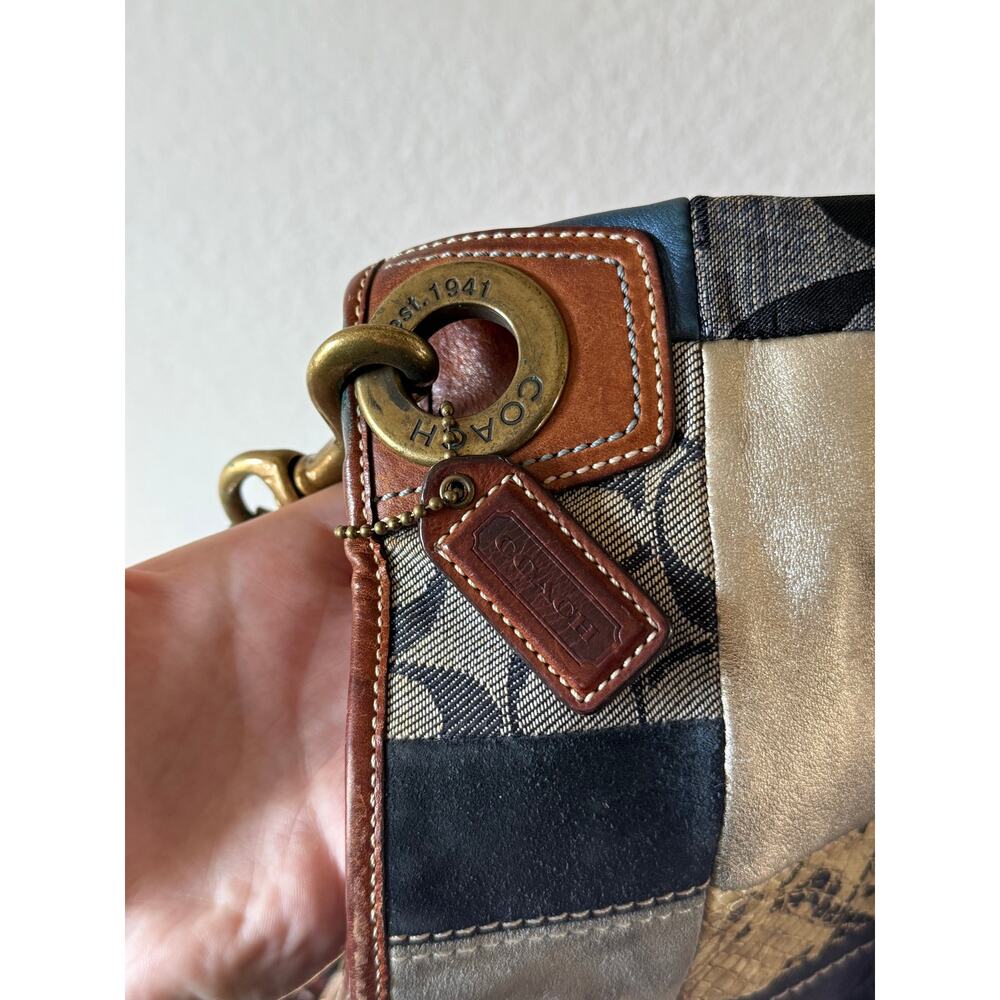 Coach Denim Patchwork - Picture 11 of 12